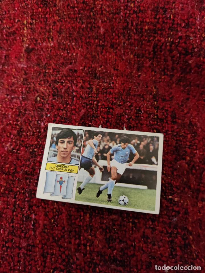 Cromos de f&uacute;tbol: quecho celta este 1982 1983 82 83 despegado - Foto 1
