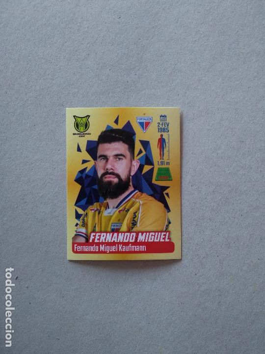 Figurine di Calcio: 106 FERNANDO MIGUEL FORTALEZA CROMO FUTBOL PANINI LIGA BRASIL BRASILEIRO 2023 BRASILEIRAO
