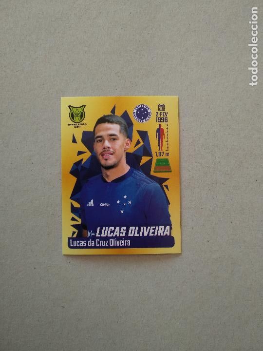 Cromos de Futebol: 243 LUCAS OLIVEIRA CRUZEIRO CROMO FUTBOL PANINI LIGA BRASIL BRASILEIRO 2023 BRASILEIRAO
