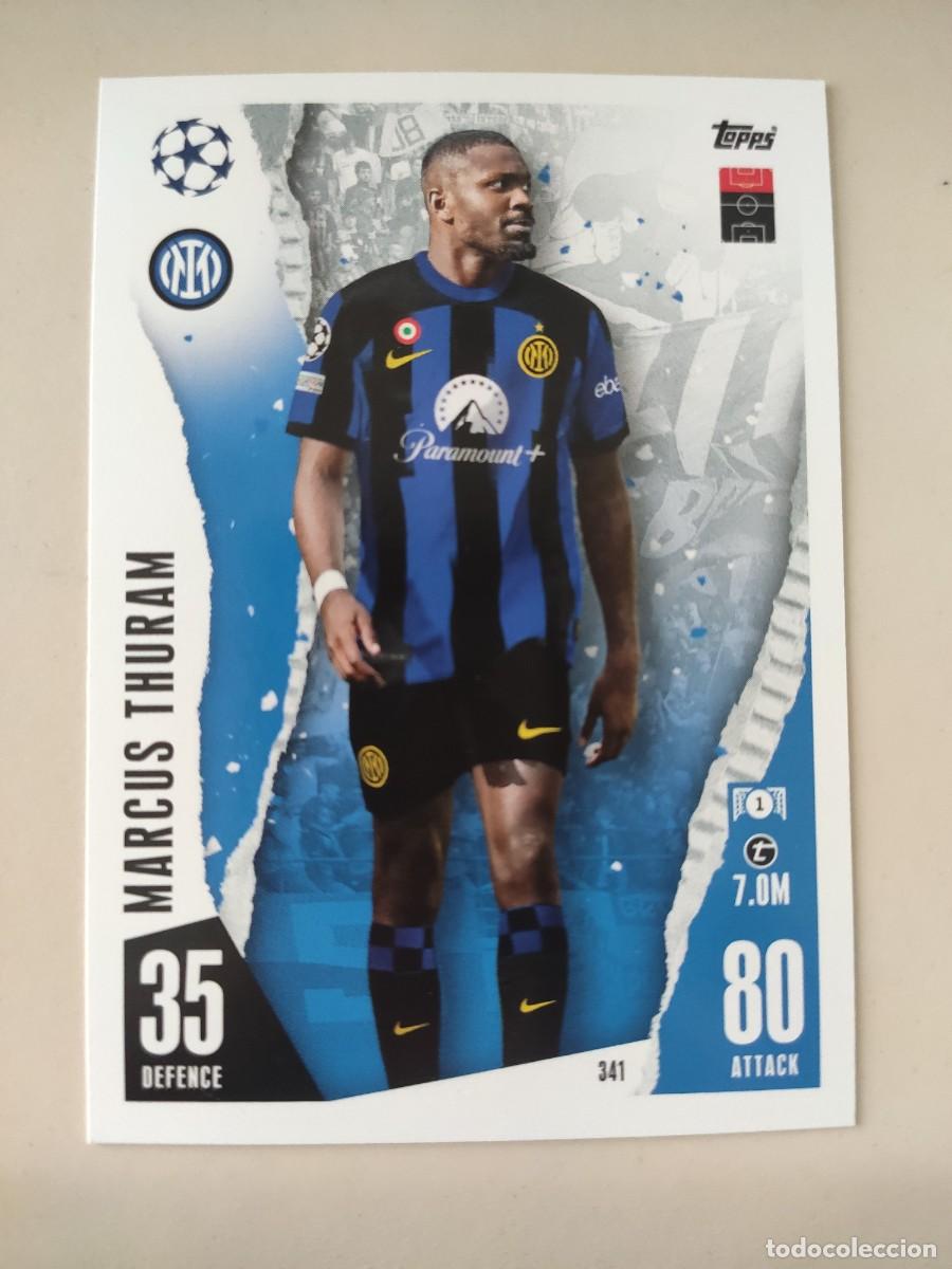 Carte Collector Marcus Thuram - Inter Milan - France - So Foot - Rookie