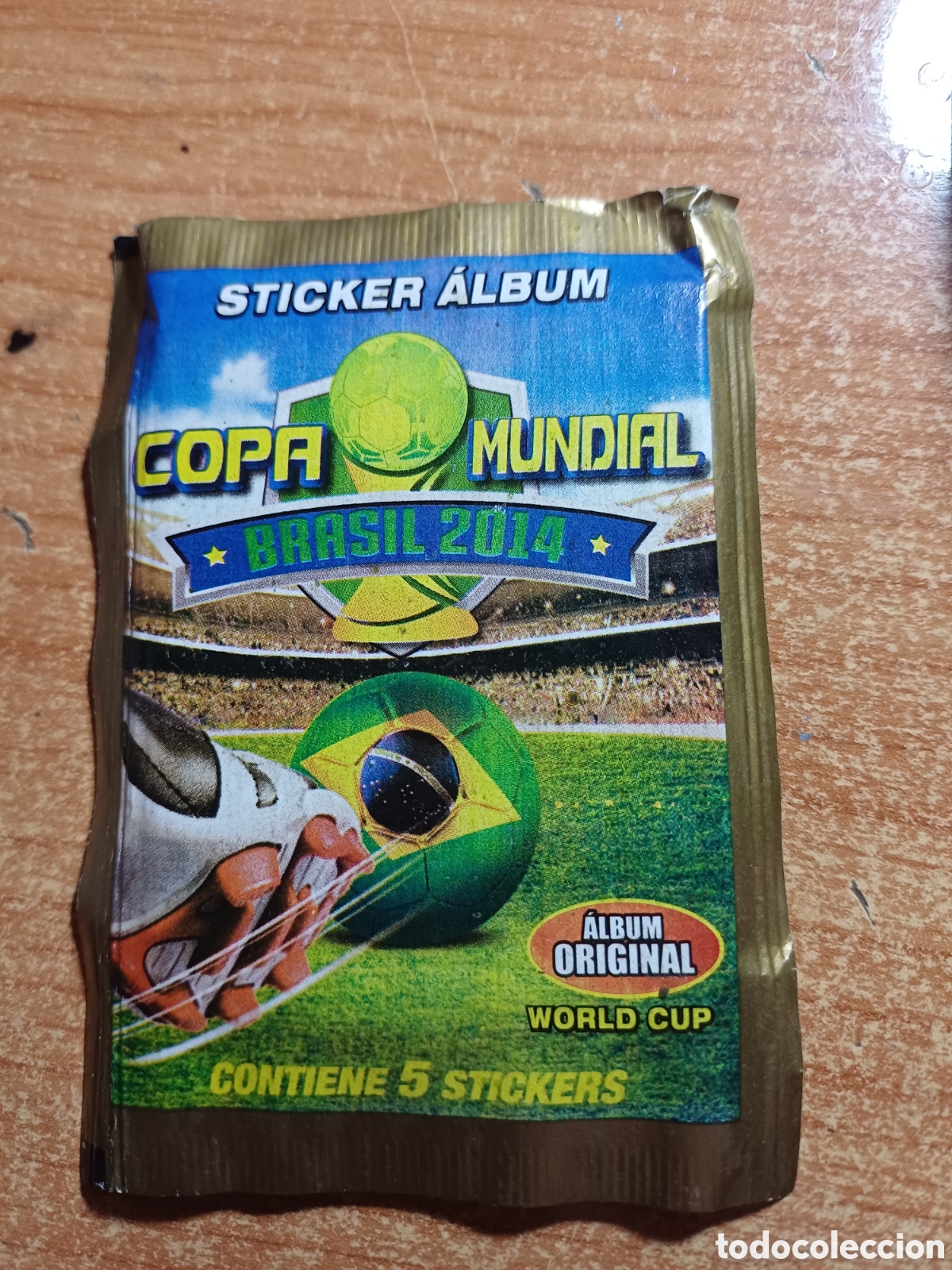 Cromos de Futebol: SOBRE SIN ABRIR COPA MUNDIAL FUTBOL BRASIL 2014 EDICIONES CAPRI INTERNACIONAL GRAFICAS NAVARRETE