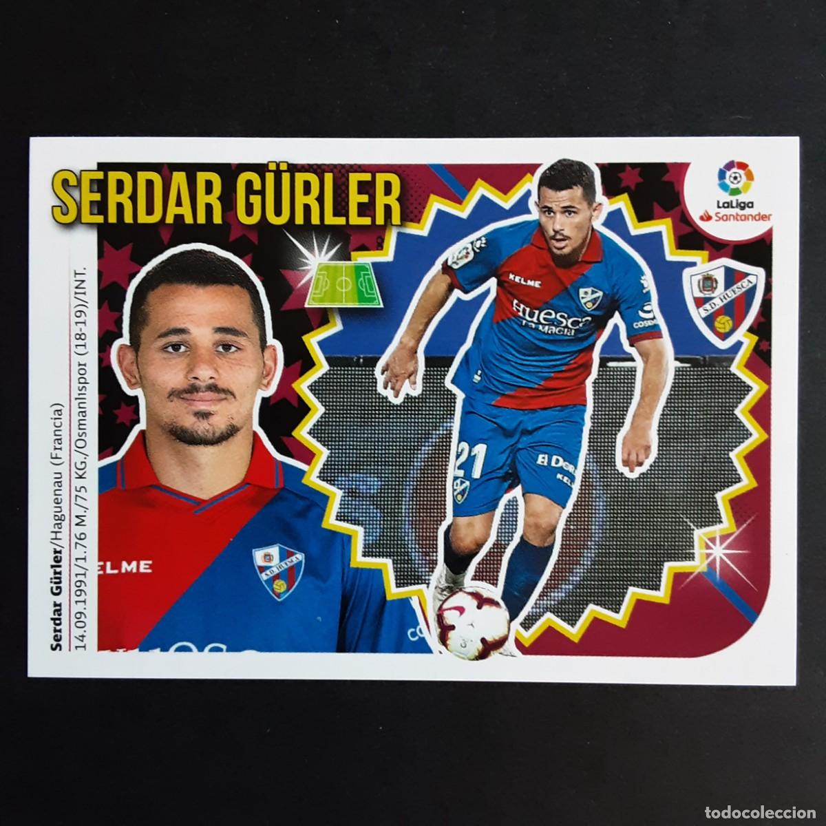 Cromos de F&uacute;tbol: CROMO LIGA 2018 2019 COLECCIONES ESTE PANINI COLOCA N&ordm;14 BIS SERDAR GURLER-HUESCA NUNCA PEGADO