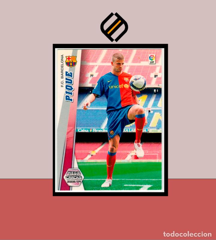 megacracks 2008 2009 08 09 panini nº 64 pique b - Compra venta en