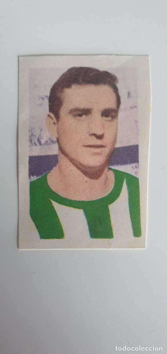 Fu&szlig;ball-Sticker: CAMPEONATO DE F&Uacute;TBOL 1965 RUIZ ROMERO CROMO NUEVO N&ordm; 149 MONTANER BETIS
