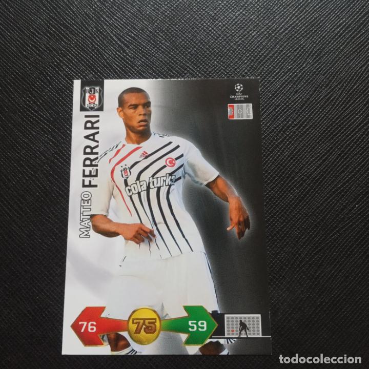 Cromos de f&uacute;tbol: FERRARI BESITKAS PANINI CHAMPIONS LEAGUE SUPER STRIKES 2009 2010 FUTBOL 09 10 - A157 PG4
