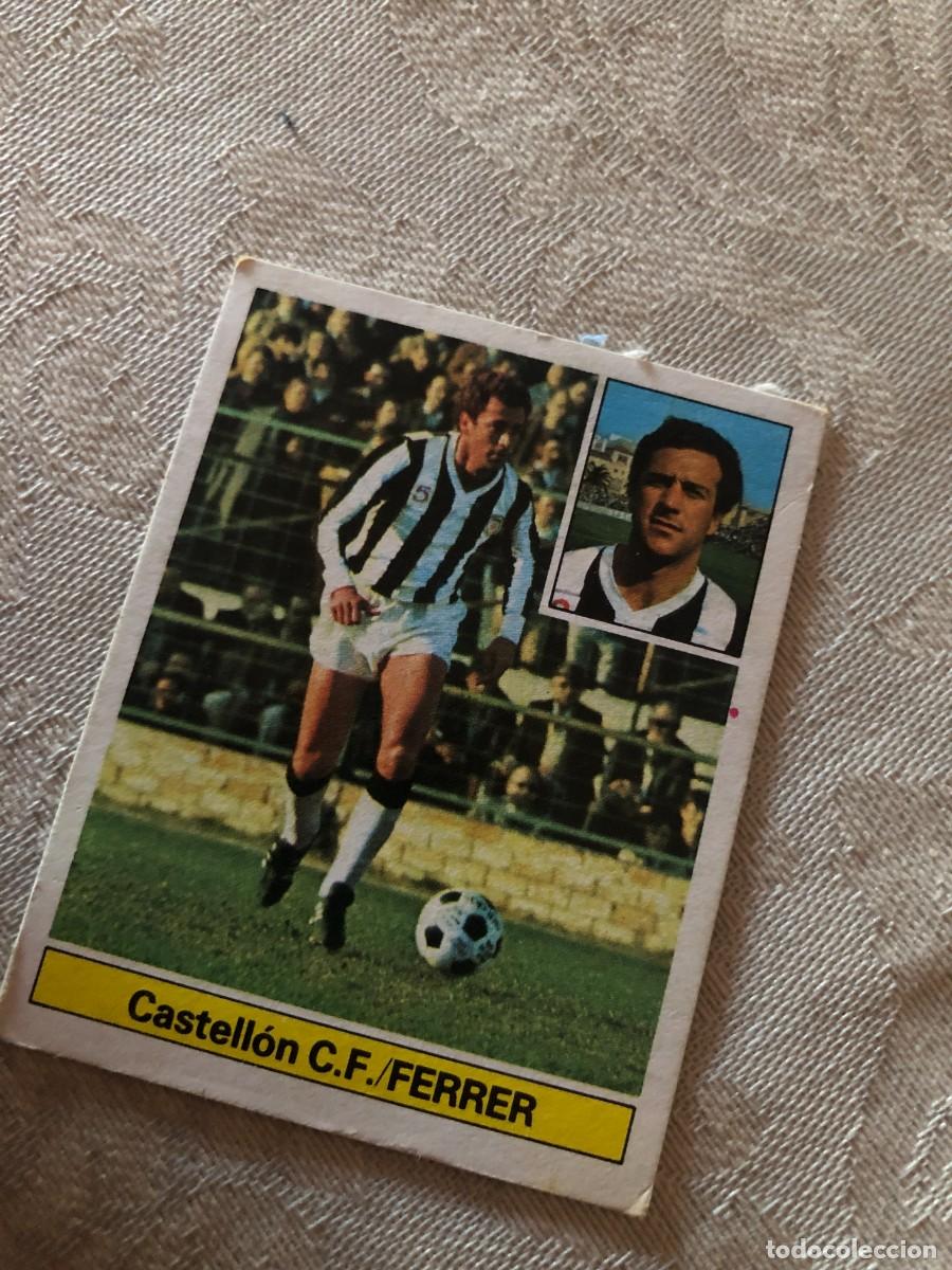 Cromos de f&uacute;tbol: FERRER CASTELL&Oacute;N 1981 1982 EDICIONES ESTE 81 82 - Foto 1