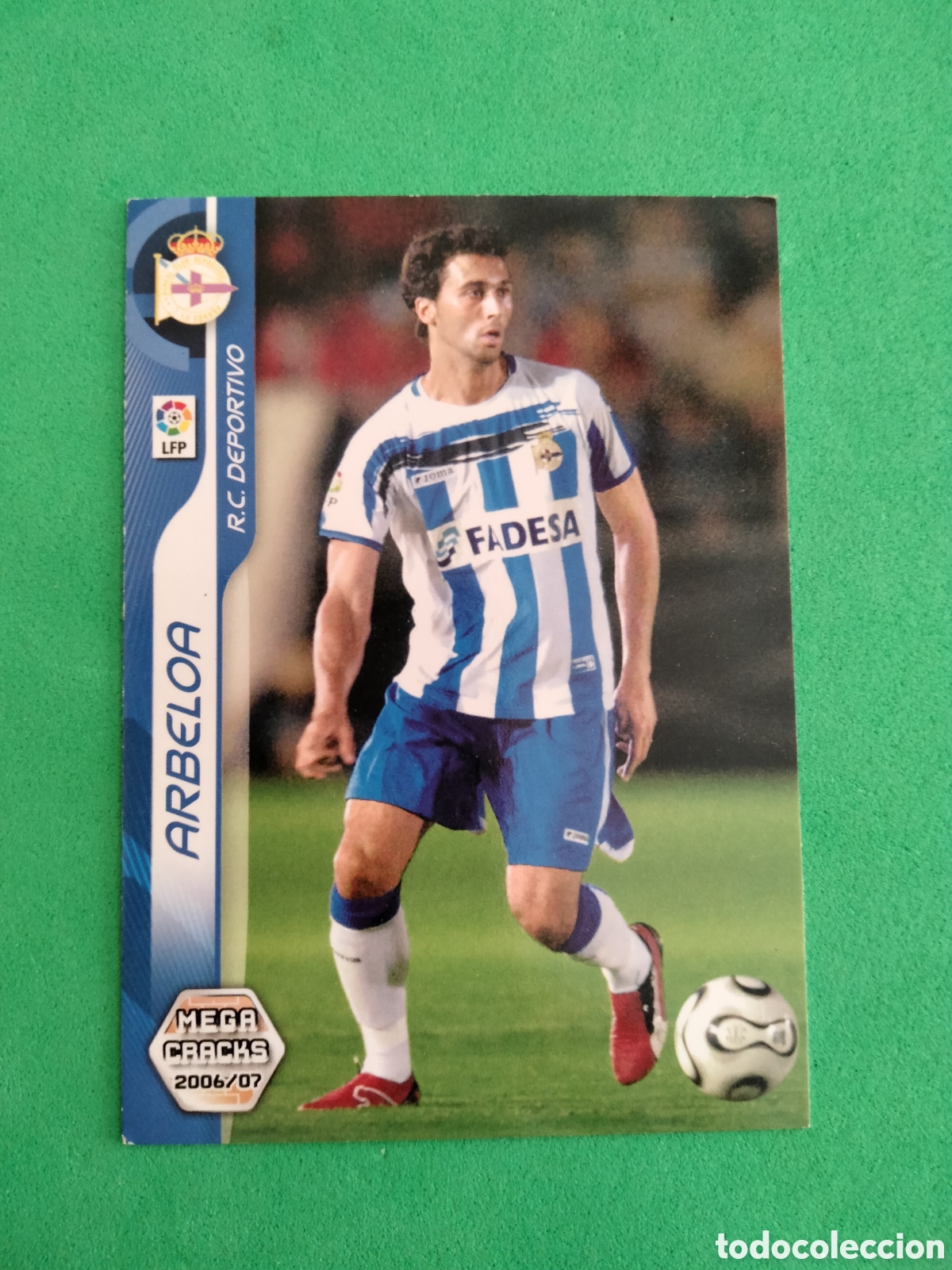 Fu&szlig;ball-Sticker: ARBELOA 94 BIS DEPORTIVO DE LA CORU&Ntilde;A MEGACRACKS 2006 2007 MGK 06 07 NUEVO UNIFICO ENVIO