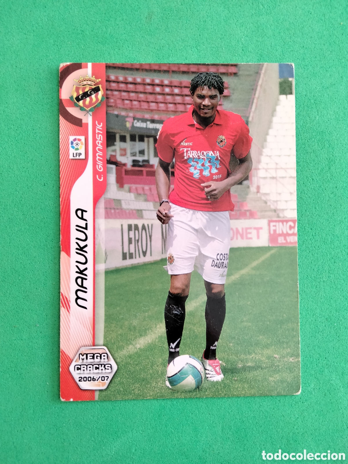 Football Stickers: MAKUKULA 160 BIS GIMNASTIC ERROR ESCUDO MALLORCA MEGACRACKS 2006 2007 MGK 06 07 UNIFICO ENVIO