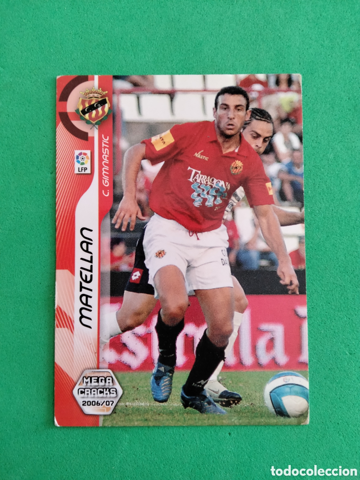 Fu&szlig;ball-Sticker: MATELLAN 152 BIS GIMNASTIC ERROR ESCUDO MALLORCA MEGACRACKS 2006 2007 MGK 06 07 NUEVO UNIFICO ENVIO