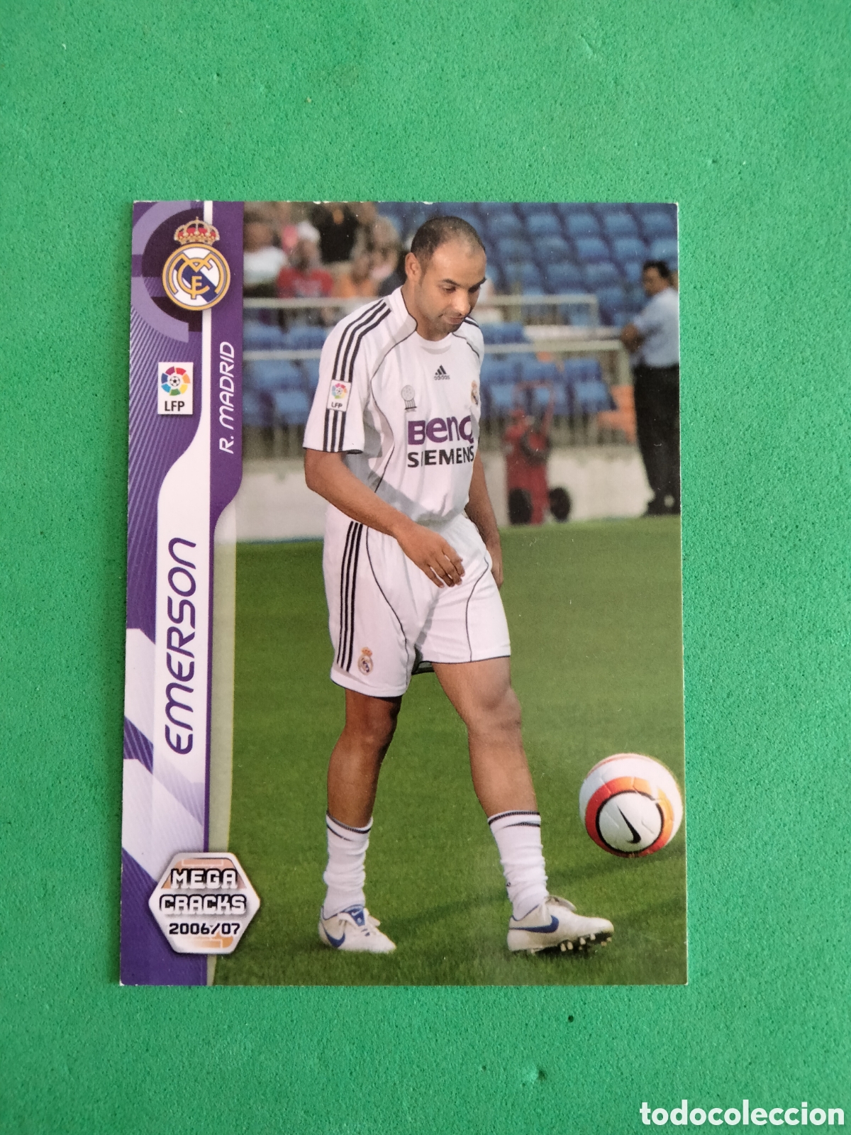 Fu&szlig;ball-Sticker: EMERSON 191 BIS REAL MADRID MEGACRACKS 2006 2007 MGK 06 07 NUEVO UNIFICO ENVIO