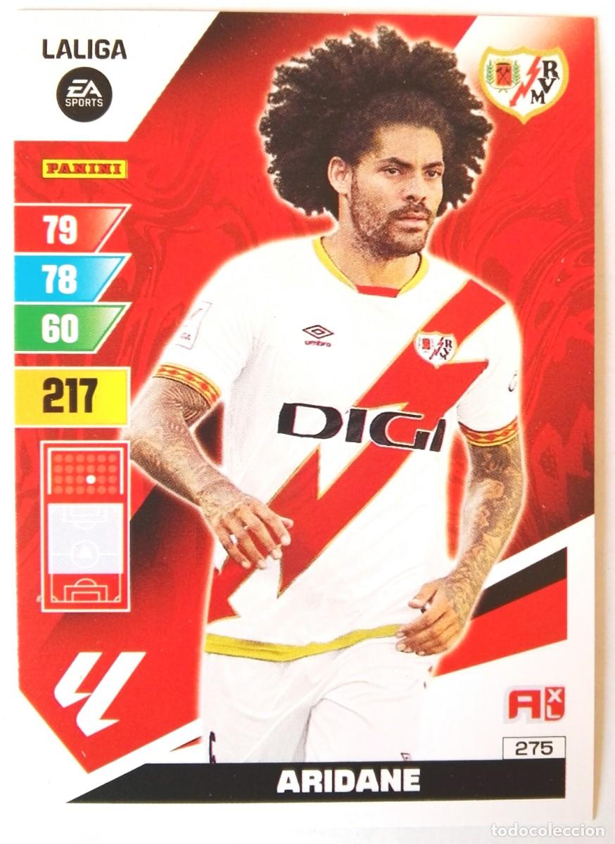 Cromo de fútbol / Panini Adrenalyn XL 2023-24 / Aridane - Rayo Vallecano  Nº275