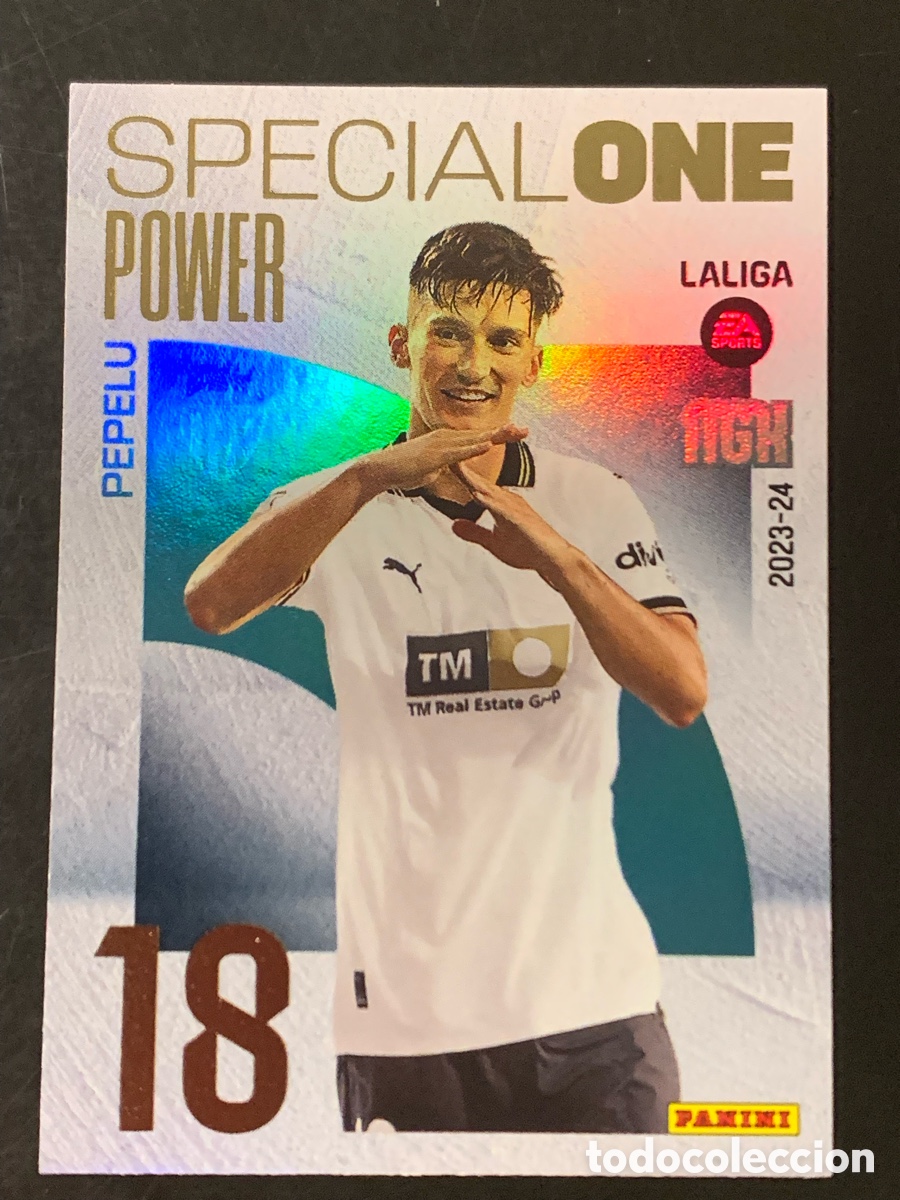 Football Stickers: Pepelu Special Power P510 Valencia Megacracks 2023/24