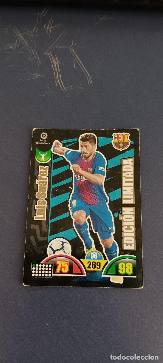 Cromos de f&uacute;tbol: LUIS SU&Agrave;REZ EDICION LIMITADA 16-17 - Foto 1