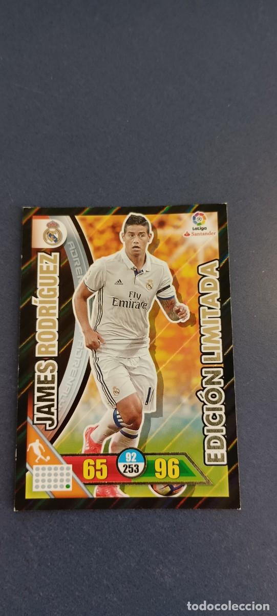 Cromos de f&uacute;tbol: JAMES RODRIGUEZ EDICION LIMITADA 16-17 - Foto 1