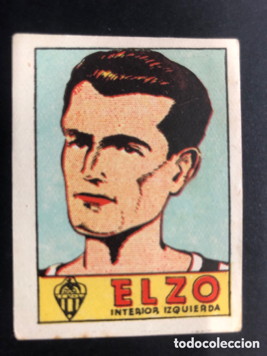 Cromos de Futebol: CROMO FUTBO SIN PEGAR ELZO CASTELLON LIGA 1941 CROMO CULTURA EDITORIAL BRUGUERA
