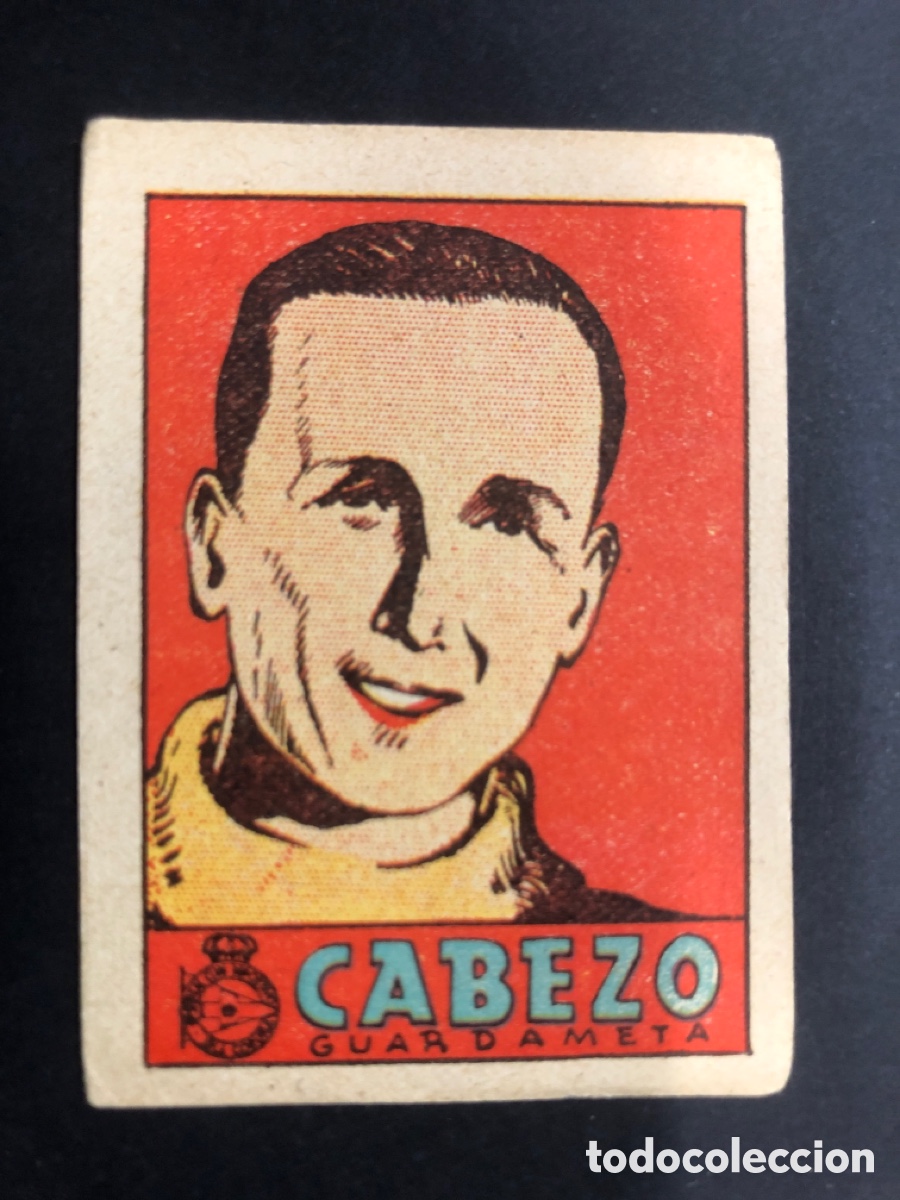 Cromos de Futebol: CROMO FUTBO SIN PEGAR CABEZO DEPORTIVO LA CORU&Ntilde;A LIGA 1941 CROMO CULTURA EDITORIAL BRUGUERA