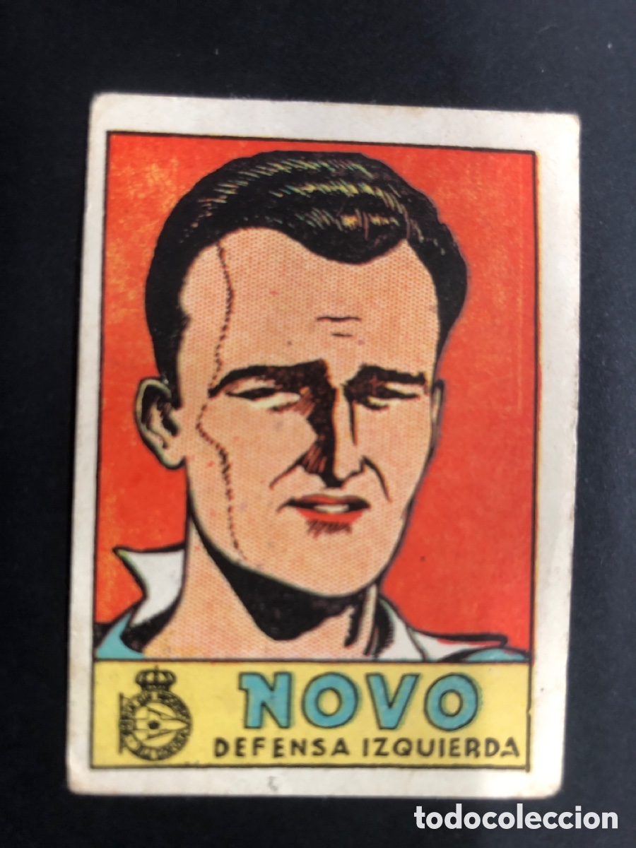 Cromos de Futebol: CROMO FUTBO SIN PEGAR NOVO DEPORTIVO LA CORU&Ntilde;A LIGA 1941 CROMO CULTURA EDITORIAL BRUGUERA