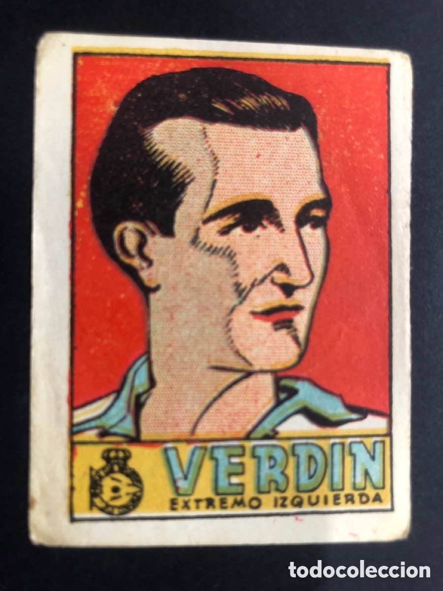 Cromos de f&uacute;tbol: CROMO FUTBO SIN PEGAR VERDIN DEPORTIVO LA CORU&Ntilde;A LIGA 1941 CROMO CULTURA EDITORIAL BRUGUERA