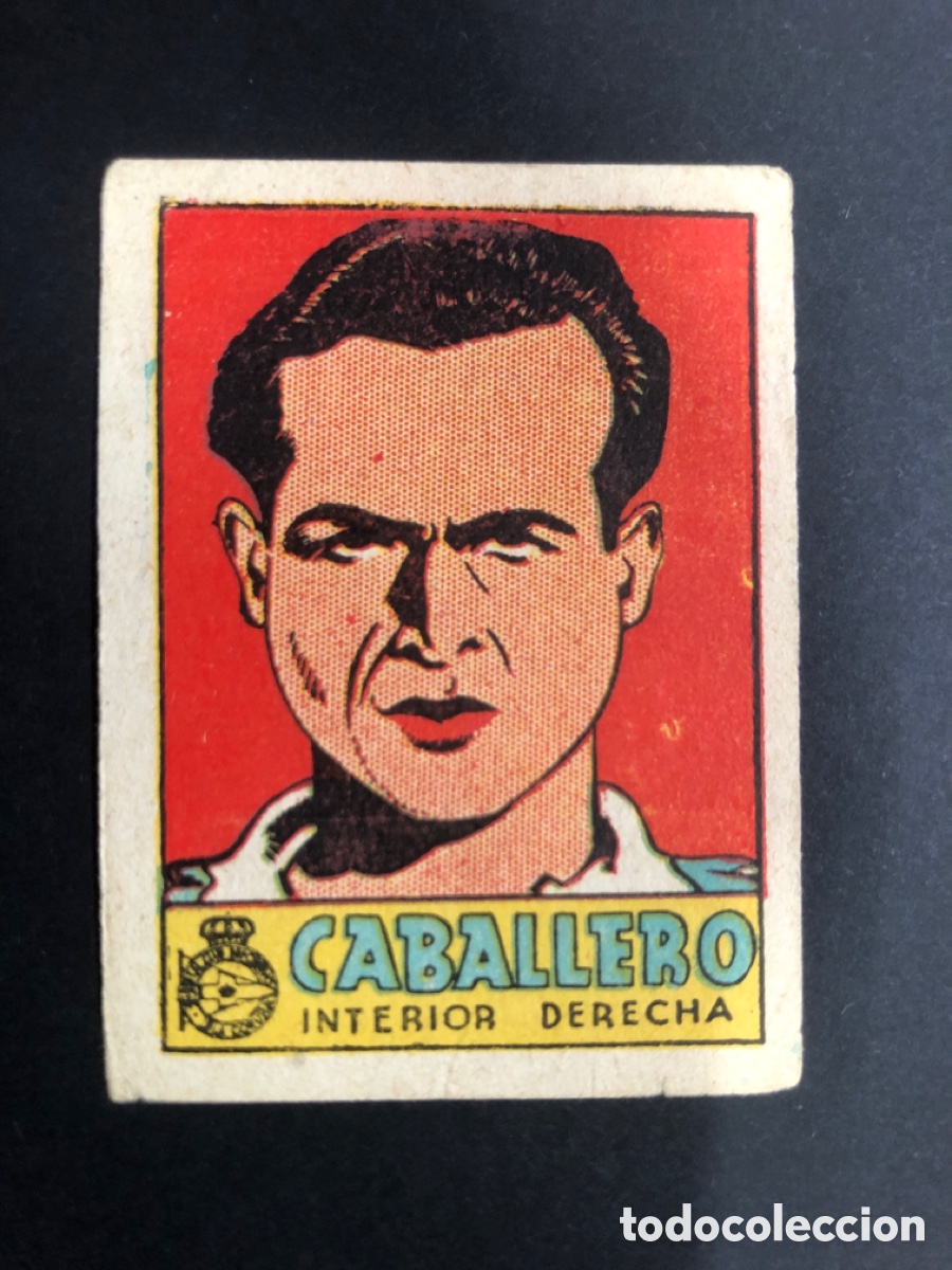 Cromos de f&uacute;tbol: CROMO FUTBO SIN PEGAR CABALLERO DEPORTIVO LA CORU&Ntilde;A LIGA 1941 CROMO CULTURA EDITORIAL BRUGUERA