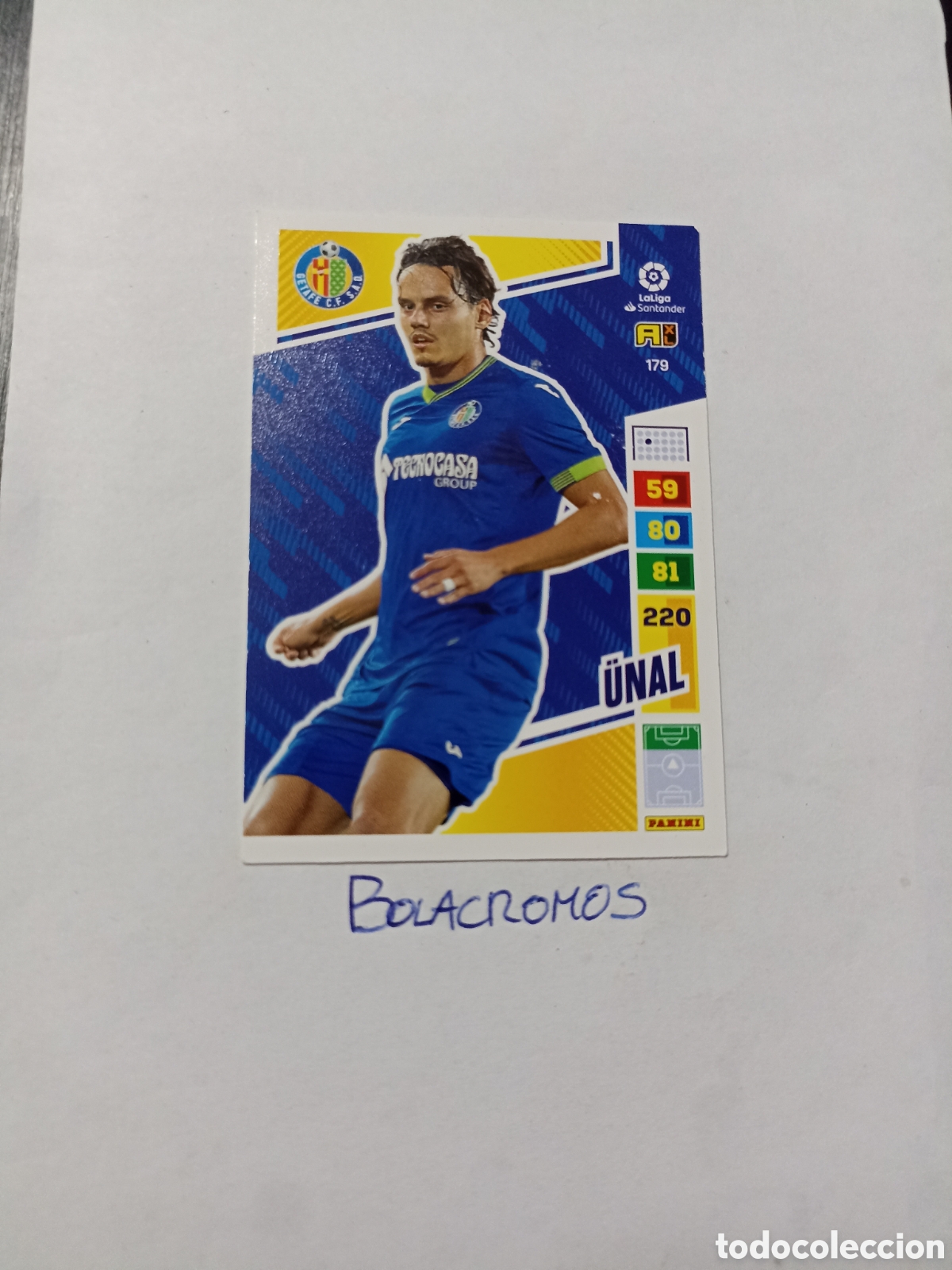 Cromos de f&uacute;tbol: 179 Unal Getafe Adrenalyn 22 23 - Foto 1