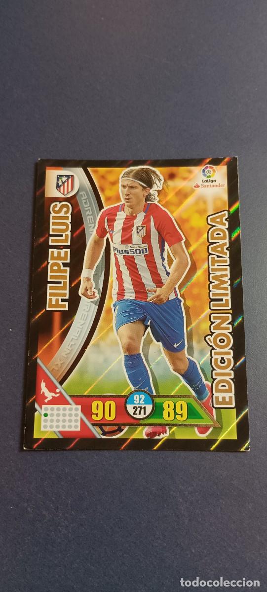 Cromos de f&uacute;tbol: FILIPE LUIS EDICION LIMITADA 16-17 - Foto 1