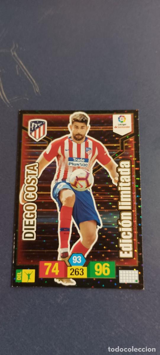 Cromos de f&uacute;tbol: DIEGO COSTA EDICION LIMITADA 18-19 - Foto 1