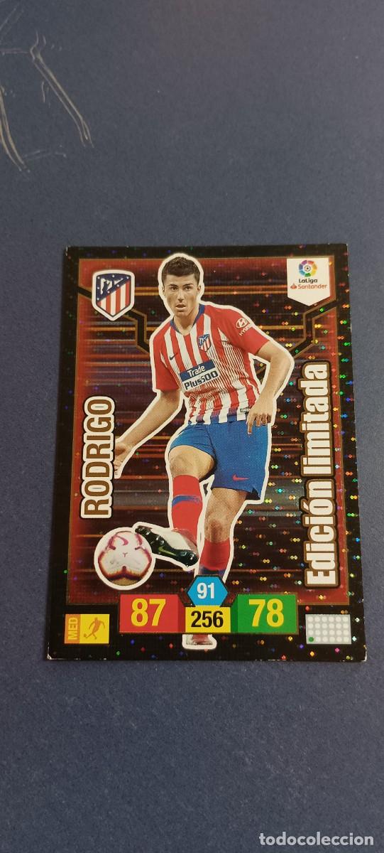 Cromos de f&uacute;tbol: RODRIGO EDICION LIMITADA 18-19 - Foto 1
