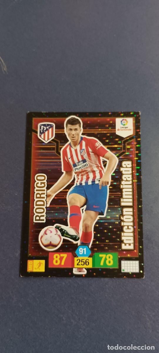 Cromos de f&uacute;tbol: RODRIGO EDICION LIMITADA 18-19 - Foto 1