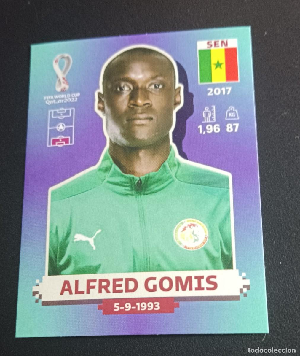 Cromos de f&uacute;tbol: CROMO SEN4 GOMIS SENEGAL SEN 4 STICKER PANINI MUNDIAL 2022 WORLD CUP QATAR COPA MUNDO