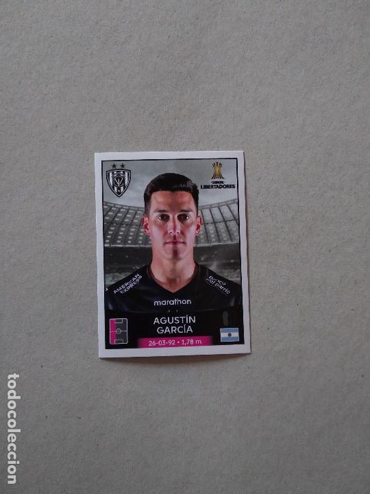 Figurine di Calcio: 312 AGUSTIN GARCIA INDEPENDIENTE DEL VALLE CROMO FUTBOL PANINI CONMEBOL COPA LIBERTADORES 2023