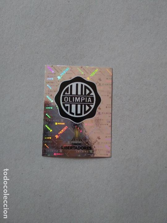 Fu&szlig;ball-Sticker: 511 ESCUDO LOGO CLUB OLIMPIA CROMO FUTBOL PANINI CONMEBOL COPA LIBERTADORES 2023