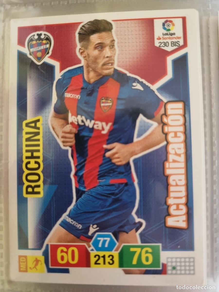 6 cromos adrenalyn xl años 2018-19 del levante - Compra venta en