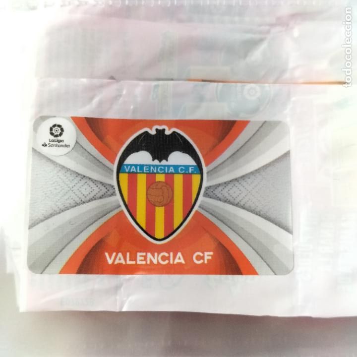 Figurine di Calcio: ESCUDO LOGO VALENCIA CHICLE LIGA CROMOS CHICLES EDICIONES ESTE 2021 2022 21 22