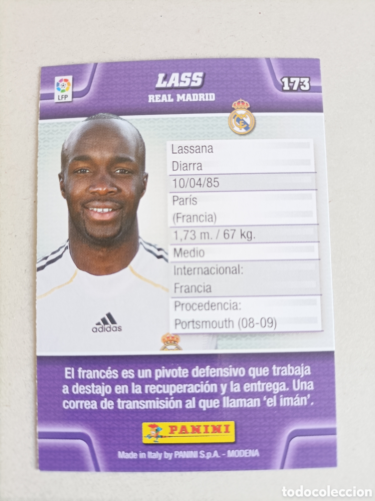 Cromos de f&uacute;tbol: Lass Real Madrid Megacracks 2010/11 - Foto 2
