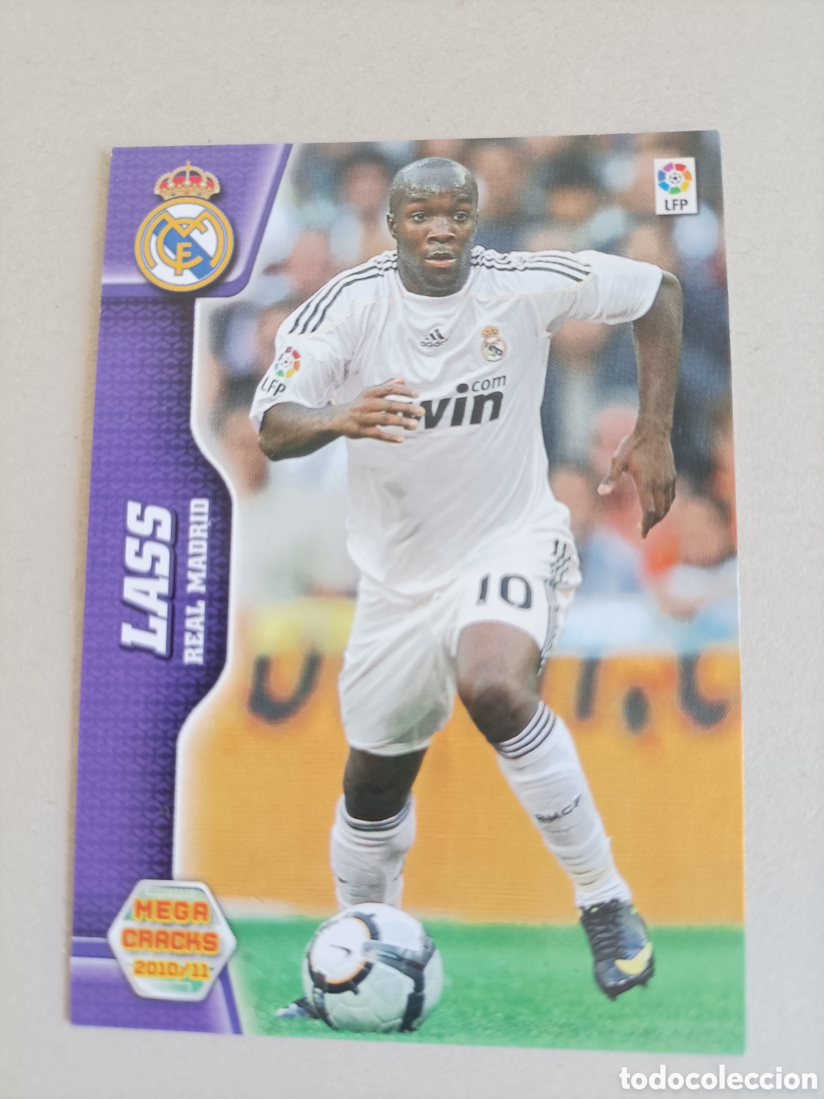 Cromos de f&uacute;tbol: Lass Real Madrid Megacracks 2010/11 - Foto 1