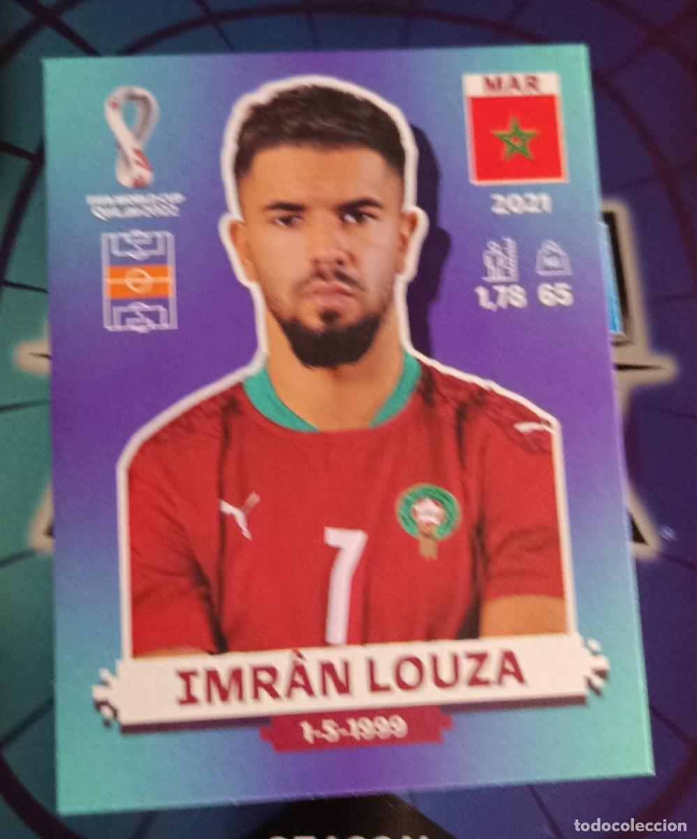 Figurine di Calcio: MAR14 LOUZA MARRUECOS MAR 14 STICKER PANINI MUNDIAL 2022 WORLD CUP QATAR COPA MUNDO