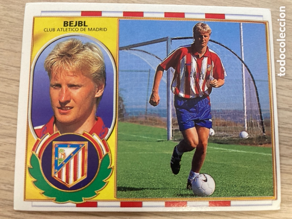 Cromos de f&uacute;tbol: BEJBL COLOCA ATLETICO DE MADRID LIGA ESTE 1996 1997 96 97 NUNCA PEGADO SIN PEGAR