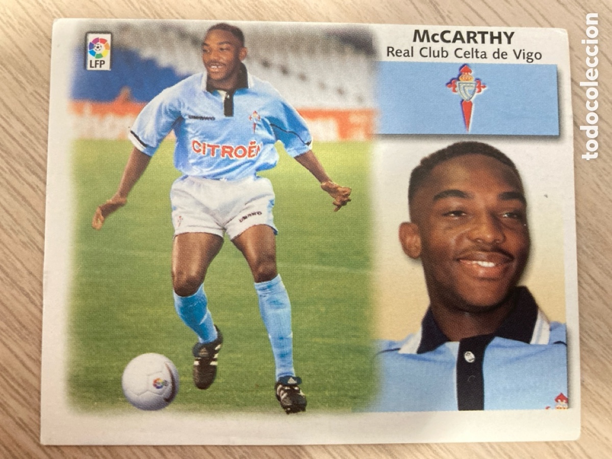 Cromos de F&uacute;tbol: McCarthy fichaje 29 Celta liga este 1999 2000 99 00 nunca pegado sin pegar