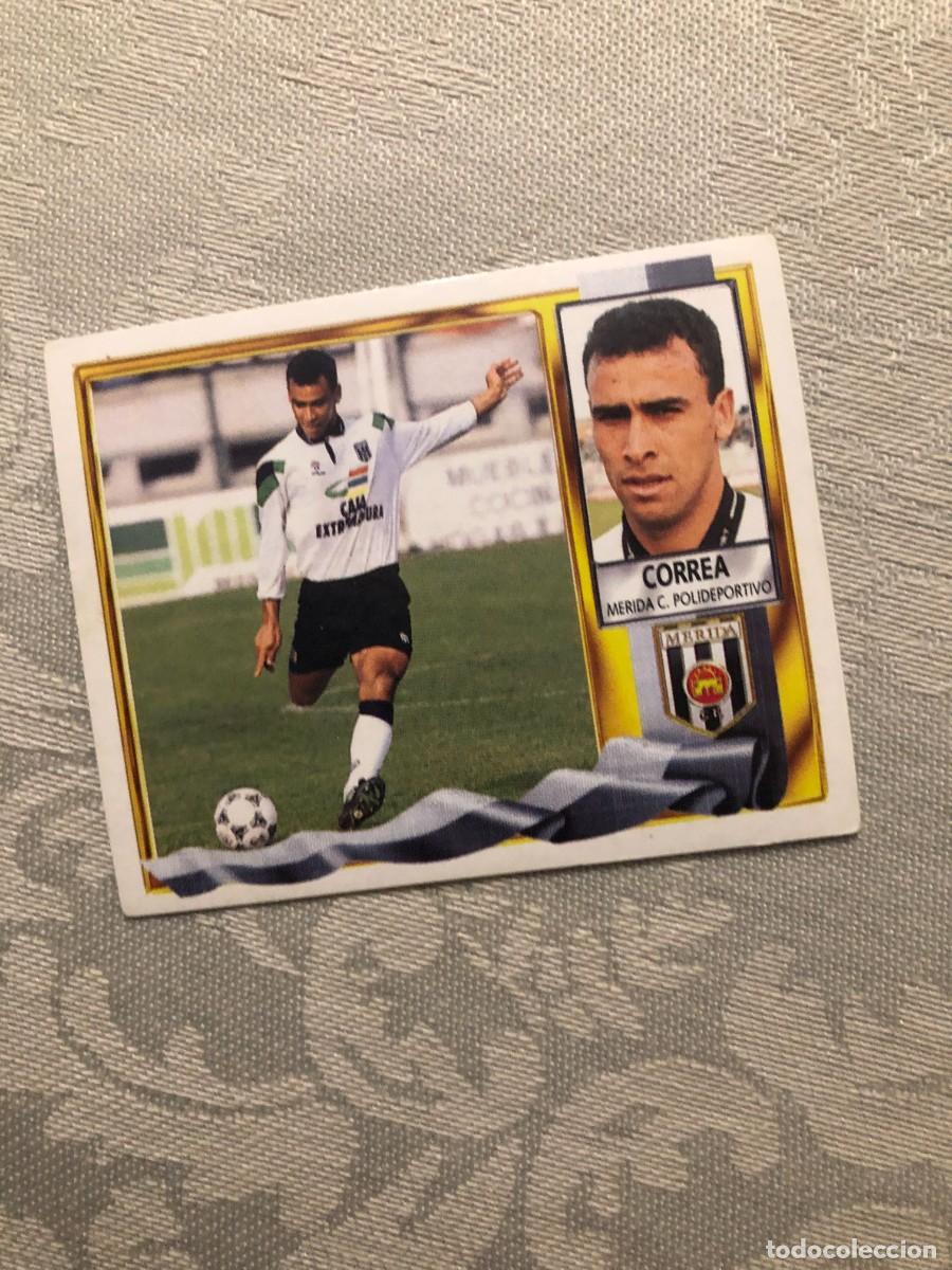Figurine di Calcio: CORREA MERIDA ESTE 1995 1996 CROMO FUTBOL LIGA 95 96
