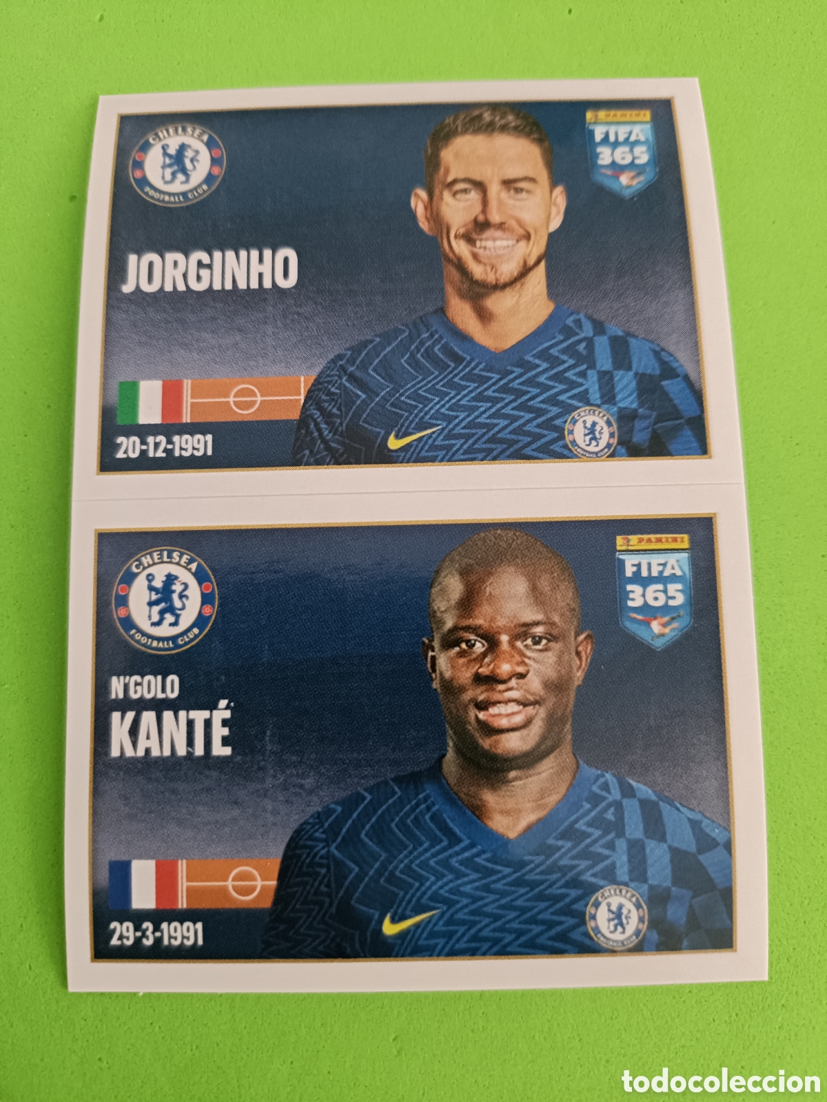 Cromos de F&uacute;tbol: Panini FIFA STICKER FIFA 365 2021 2022 21 22 - 40 a b Jorginho Kant&eacute;