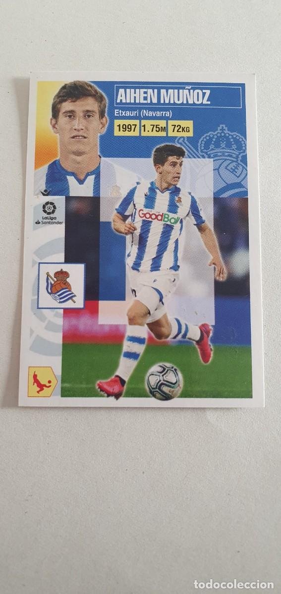 AIHEN MUÑOZ #296 REAL SOCIEDAD 2021-22 CROMO PANINI ADRENALYN XL LA LIGA  21/22