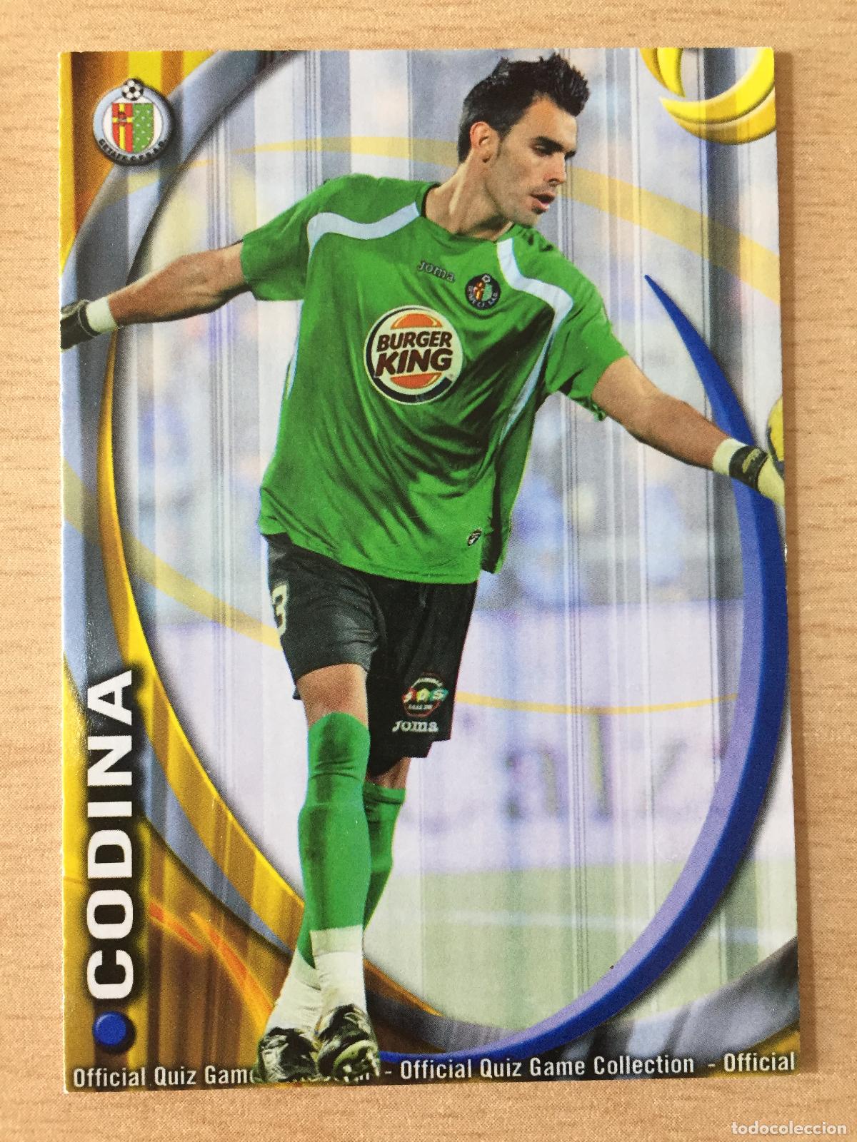 Cromos de f&uacute;tbol: 2010-2011 - 139 CODINA - GETAFE CF - MUNDICROMO - Foto 1