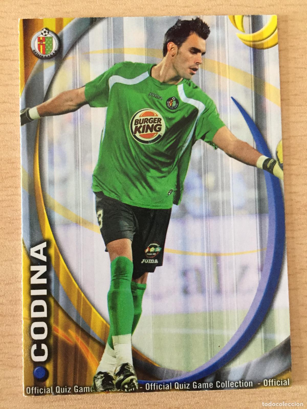 Cromos de f&uacute;tbol: 2010-2011 - 139 CODINA - GETAFE CF - MUNDICROMO - Foto 1
