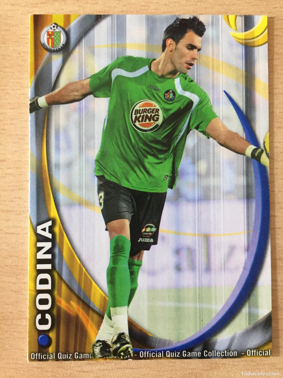 Cromos de f&uacute;tbol: 2010-2011 - 139 CODINA - GETAFE CF - MUNDICROMO - Foto 1