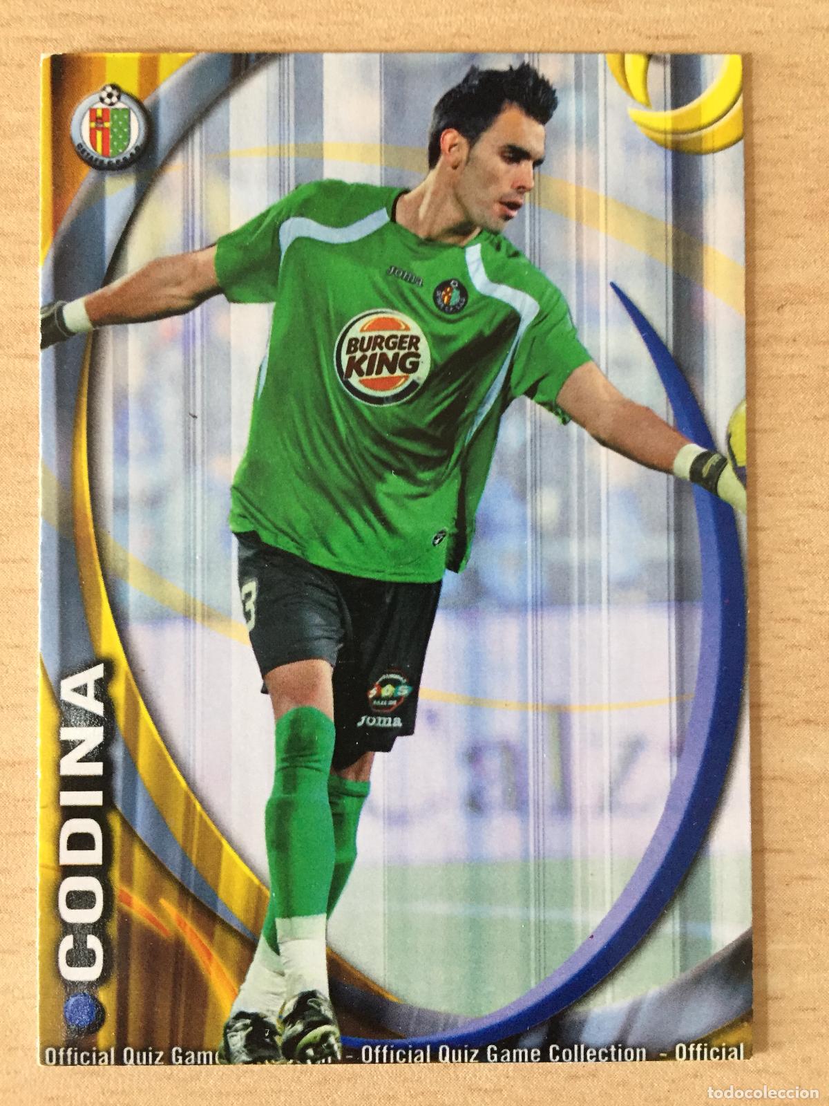 Cromos de f&uacute;tbol: 2010-2011 - 139 CODINA - GETAFE CF - MUNDICROMO - Foto 1