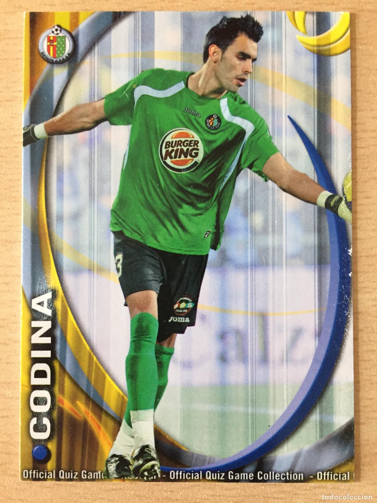 Cromos de f&uacute;tbol: 2010-2011 - 139 CODINA - GETAFE CF - MUNDICROMO - Foto 1