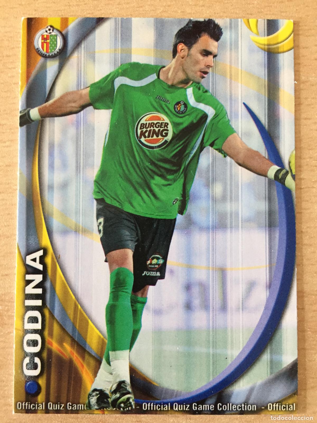 Cromos de f&uacute;tbol: 2010-2011 - 139 CODINA - GETAFE CF - MUNDICROMO - Foto 1