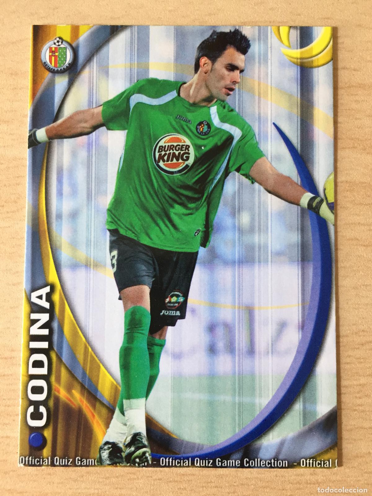 Cromos de f&uacute;tbol: 2010-2011 - 139 CODINA - GETAFE CF - MUNDICROMO - Foto 1