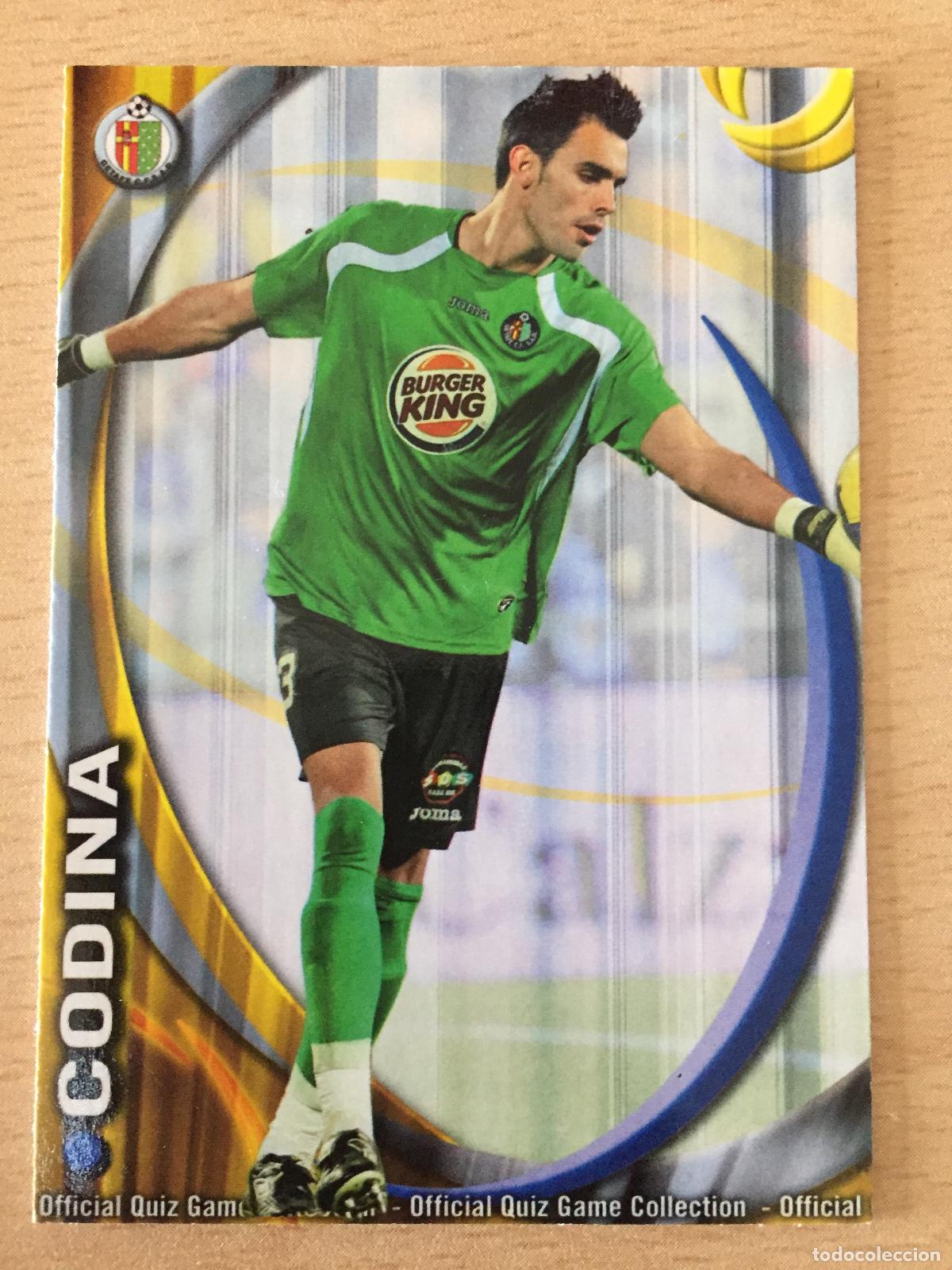 Cromos de f&uacute;tbol: 2010-2011 - 139 CODINA - GETAFE CF - MUNDICROMO - Foto 1