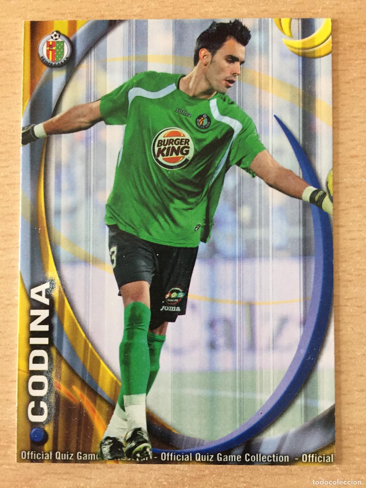 Cromos de f&uacute;tbol: 2010-2011 - 139 CODINA - GETAFE CF - MUNDICROMO - Foto 1